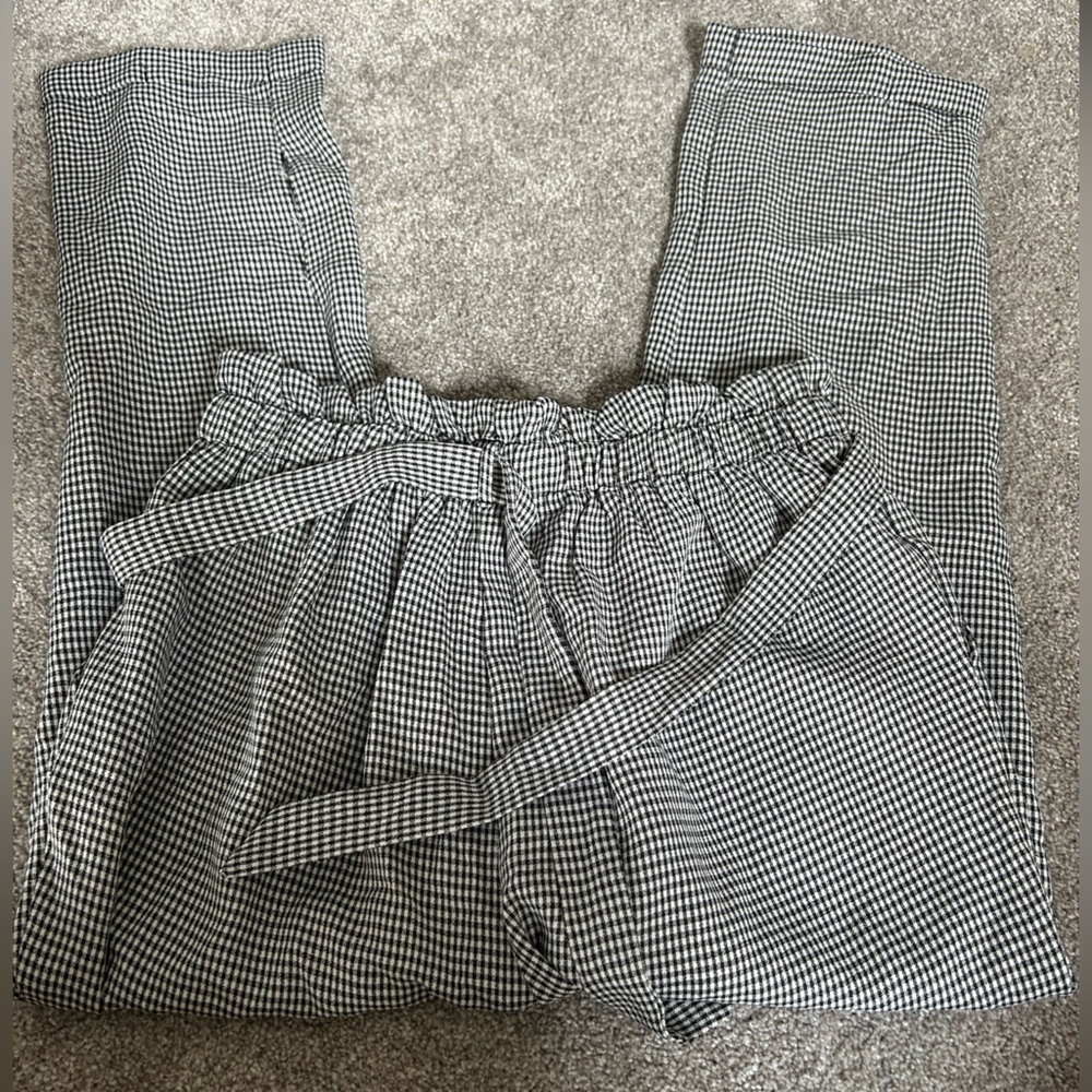 Sienna Sky Black and White Checkered Pants